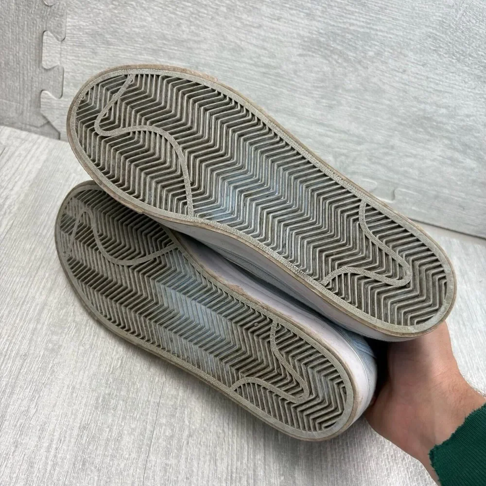 Nike‎ Toki Skateboarding Chukka Sneakers Mens 9 Light Blue Sapphire Skate
